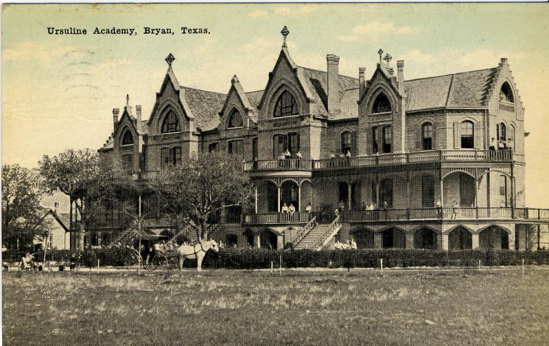 Ursuline Academy postcard 1920